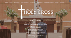 Desktop Screenshot of holycrossopks.org